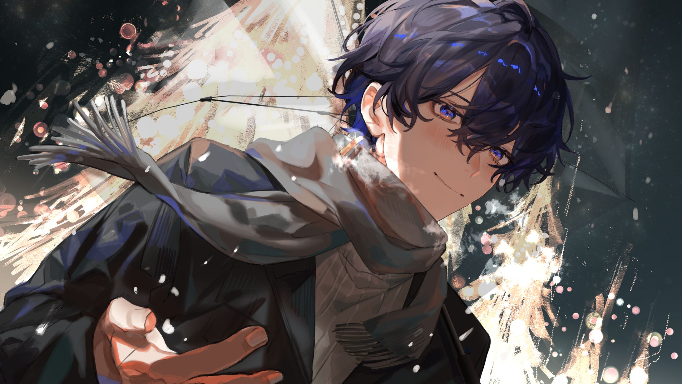 じゅぺ様「クリスマスイブ」MVイラスト-1