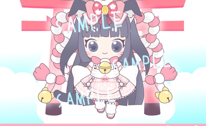 元のキャラクターをデフォルメ化+アニメーション制作