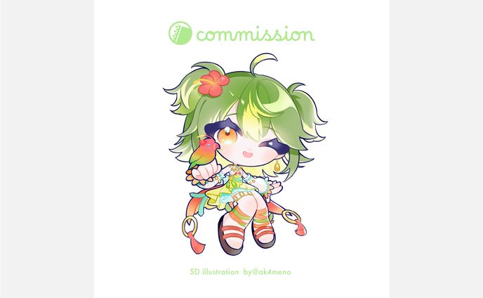 skeb / SDイラスト