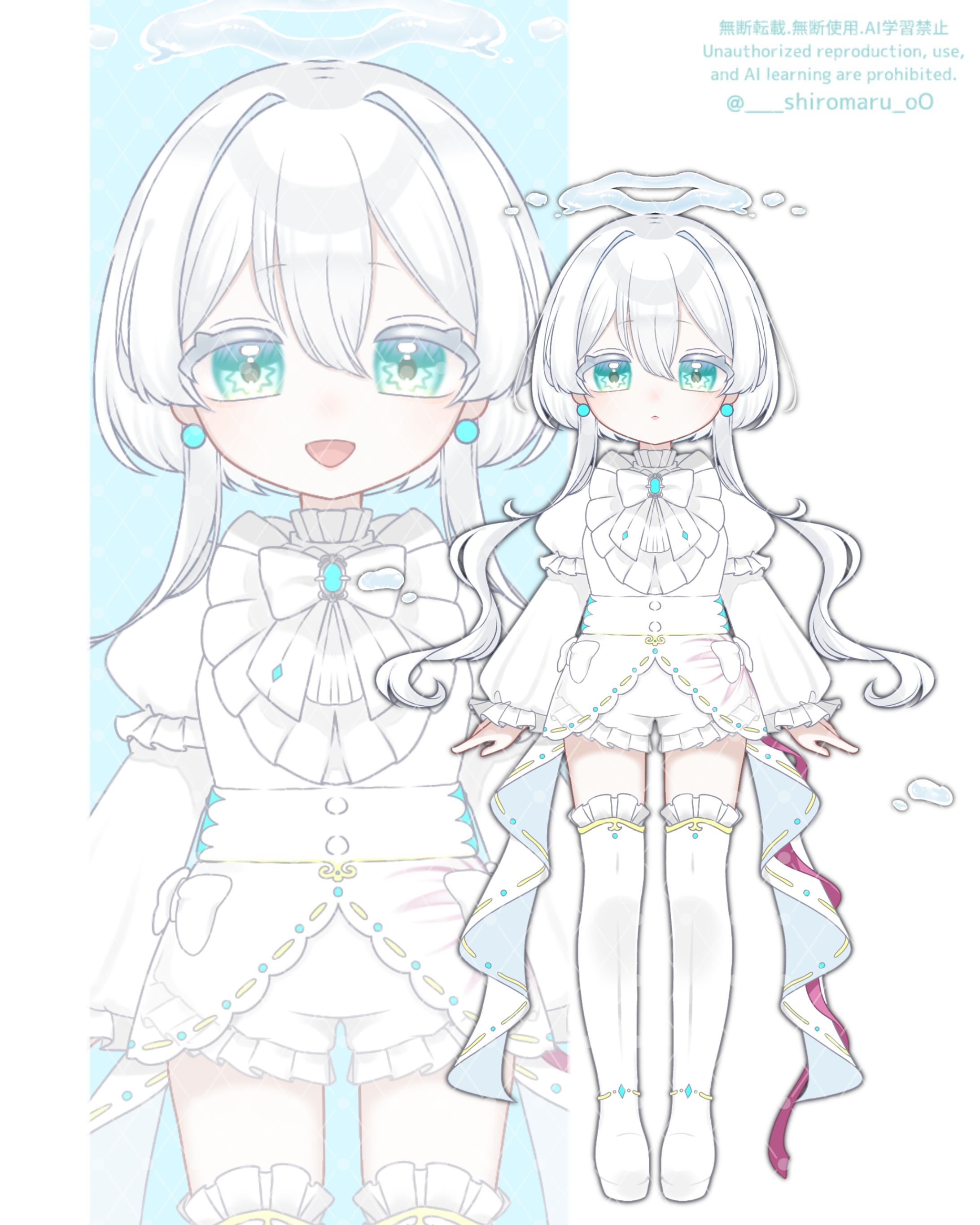 ぷかぷあ￤立ち絵(通常等身パターン①)-1