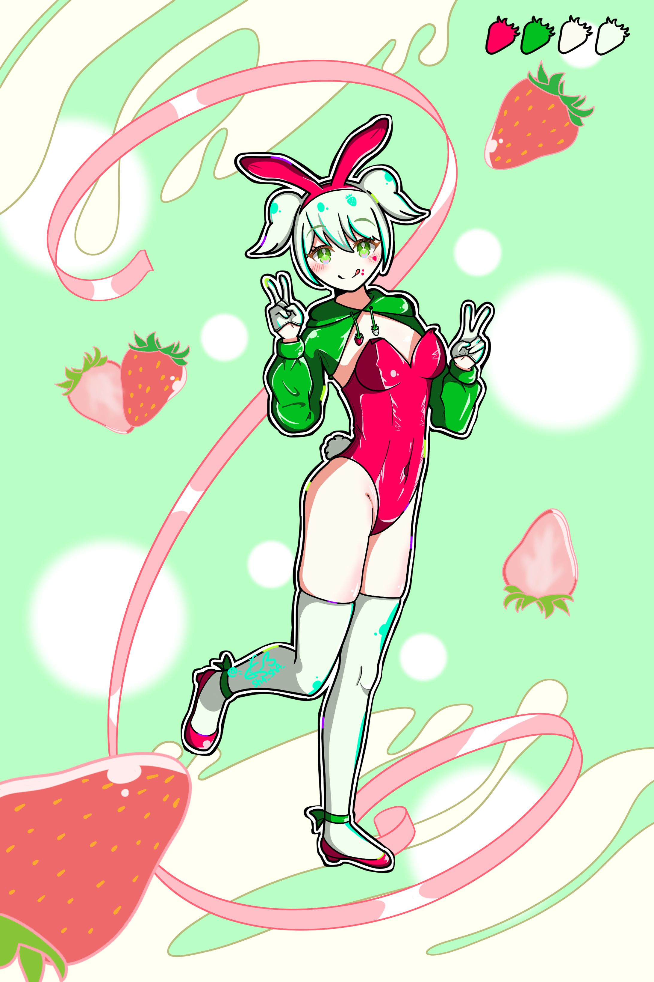 バニーガール🍓-1