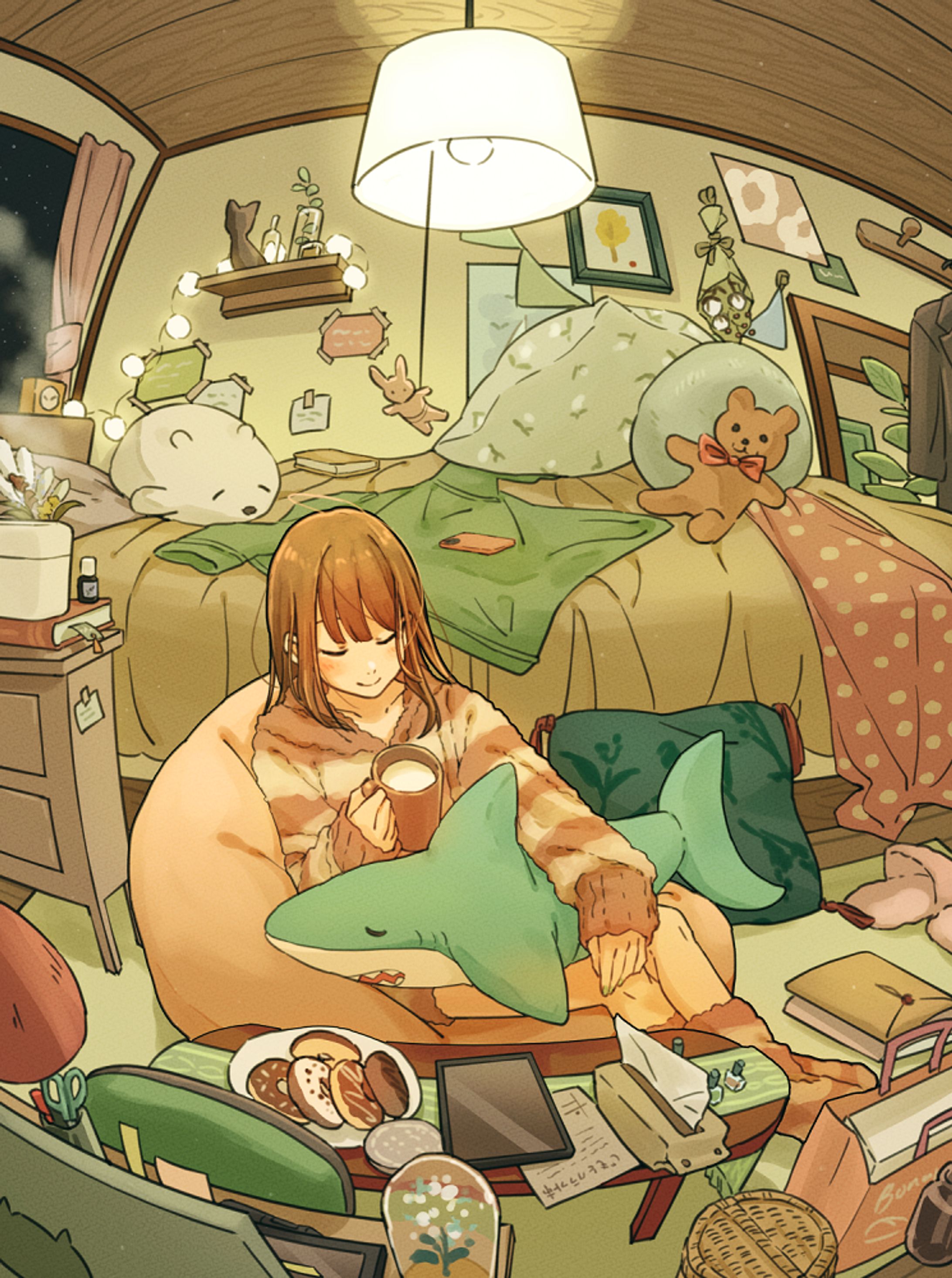 【仕事絵】技法書メイキングイラスト-1