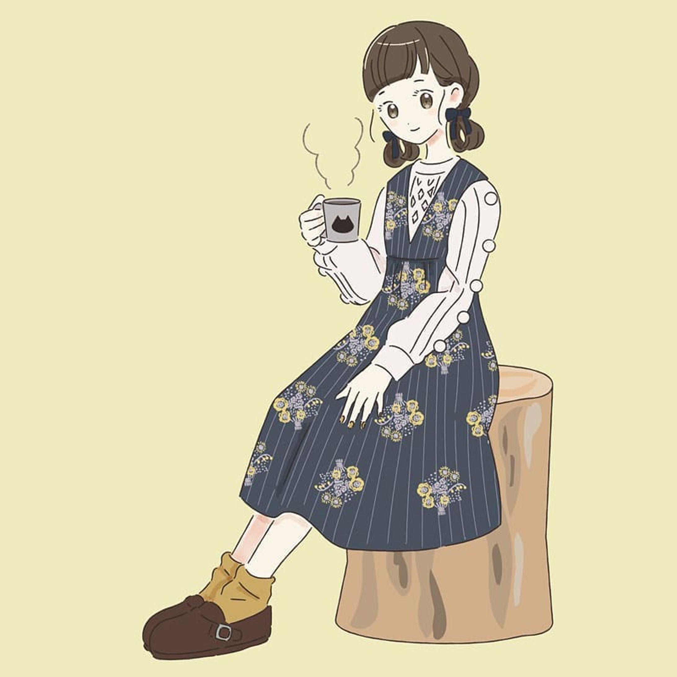 #marblesud のかわいいワンピース💕

#イラスト #イラストレーション #お絵描き好きな人と繋がりたい #いらすとぐらむ-1