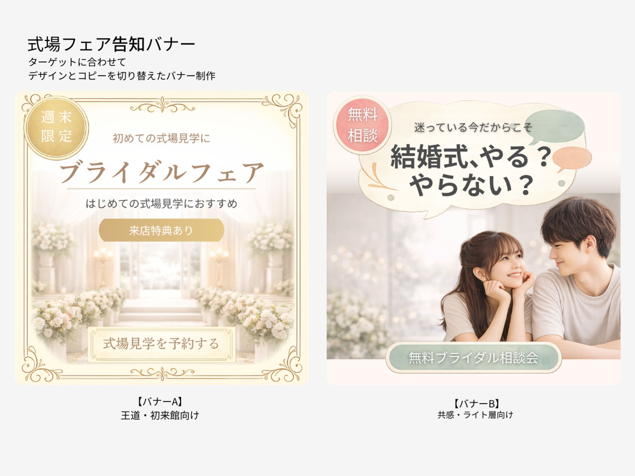 ブライダル業界経験を活かした “迷っている人に寄り添う”Webデザイン-1