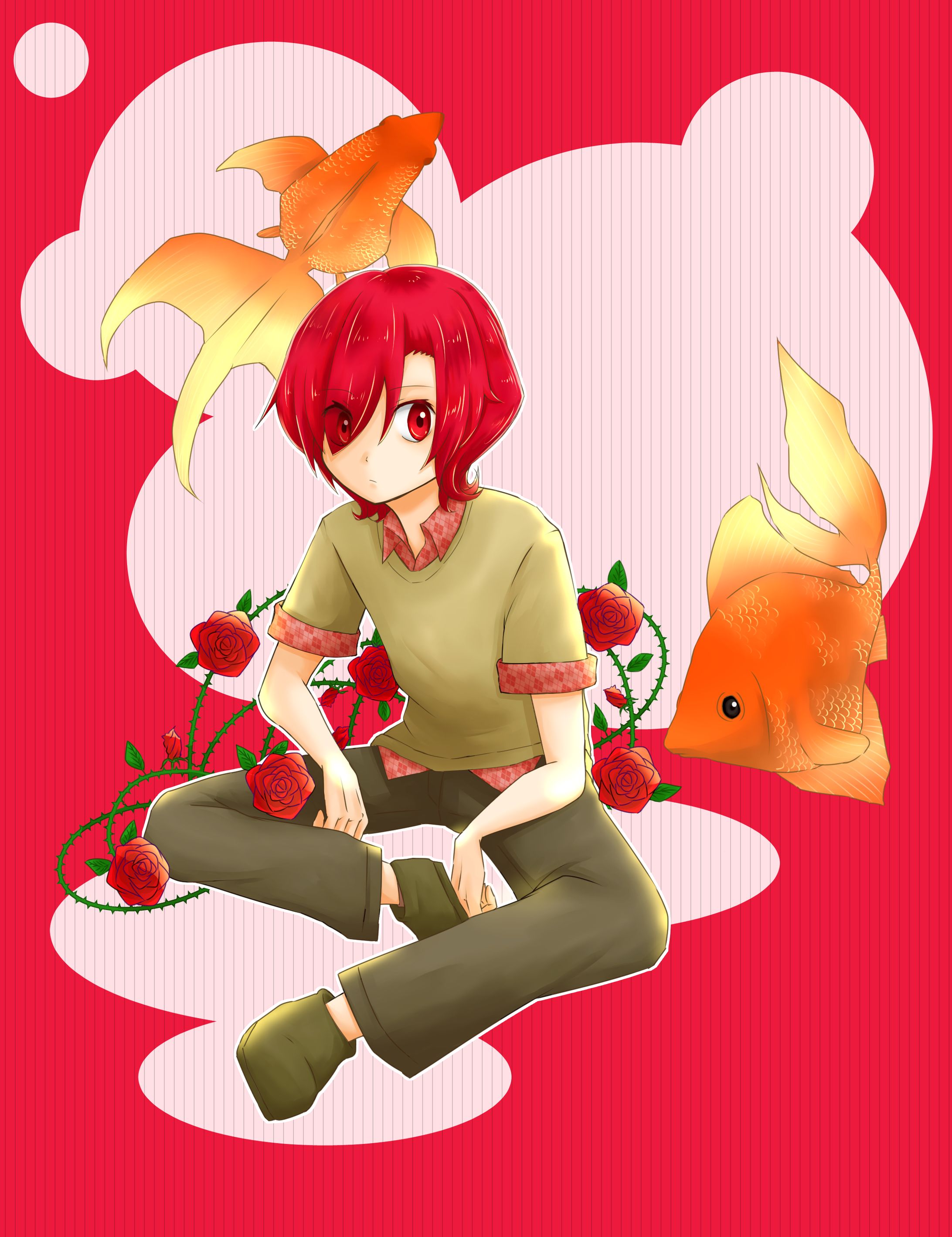 【色いろ！】色擬人化　赤-1