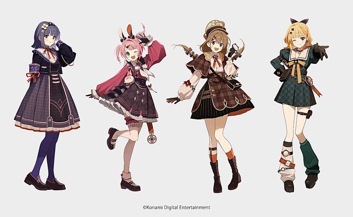『音戯探偵ひなビタ♫』イラスト・衣装デザイン