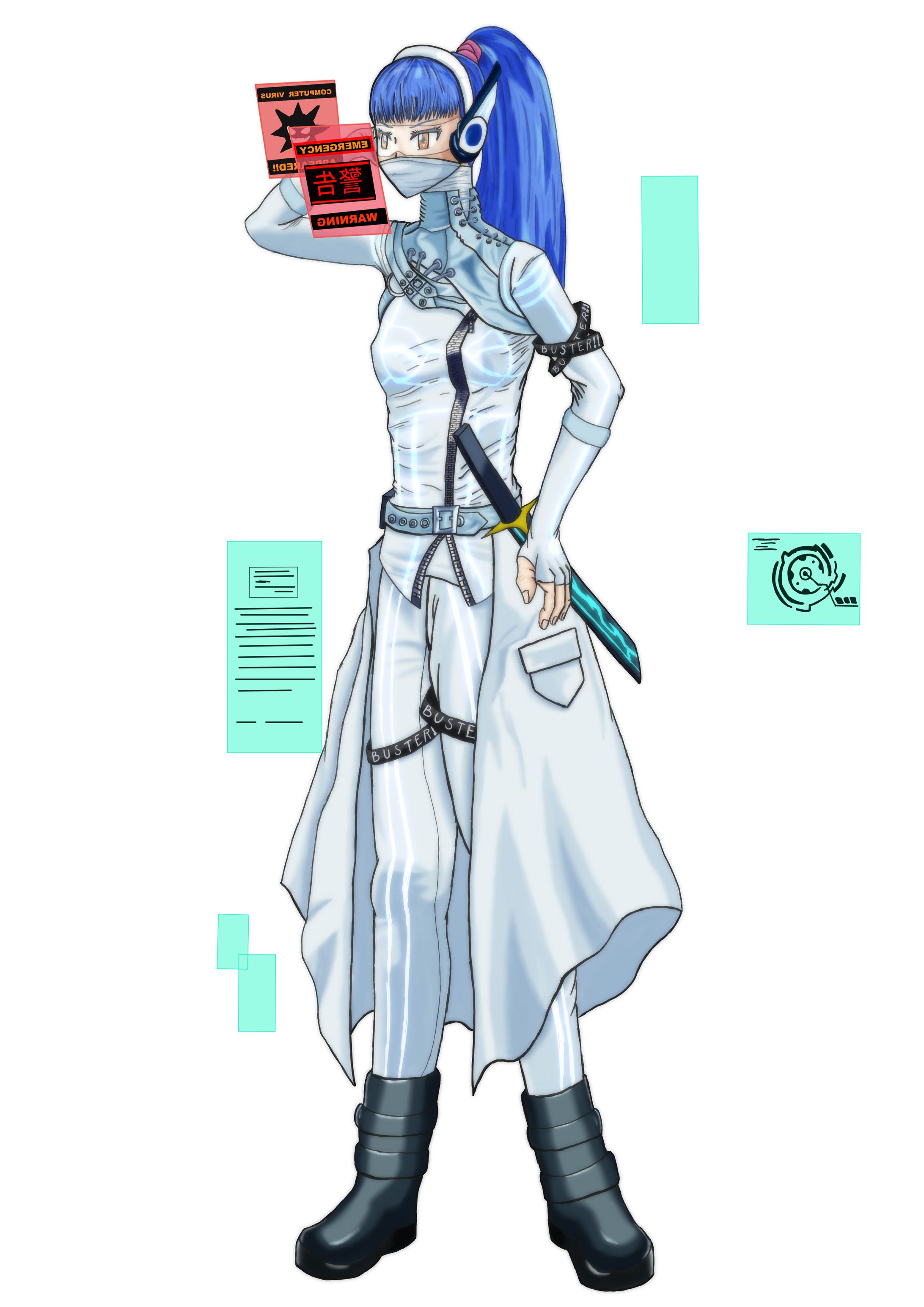 大学生・専門学生限定 アクアイラストコンテスト作品（キャラクター部門）-1