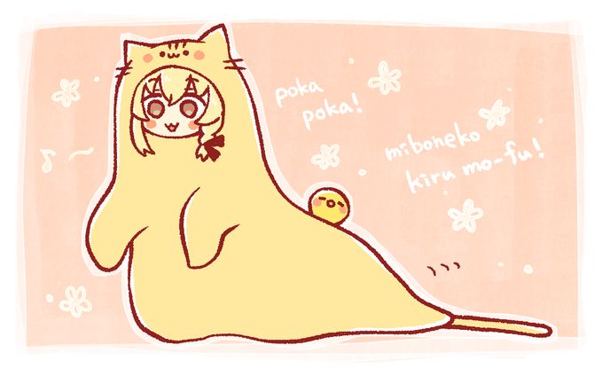 【一枚絵】ゆるめなイラスト/閏月ナコ(VTuber)