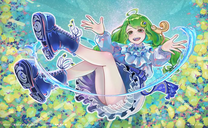【サムネイル用イラスト】癒城マリ様