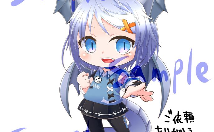 youtube漫画、デフォルメイラスト