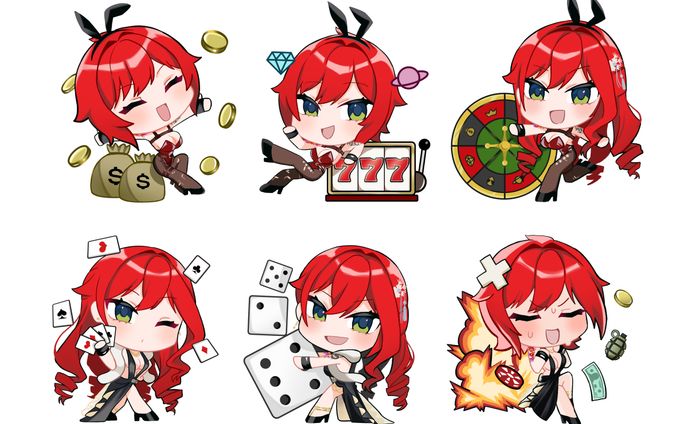 casino elly chibi