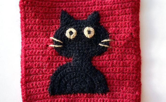 ねこのポットマット