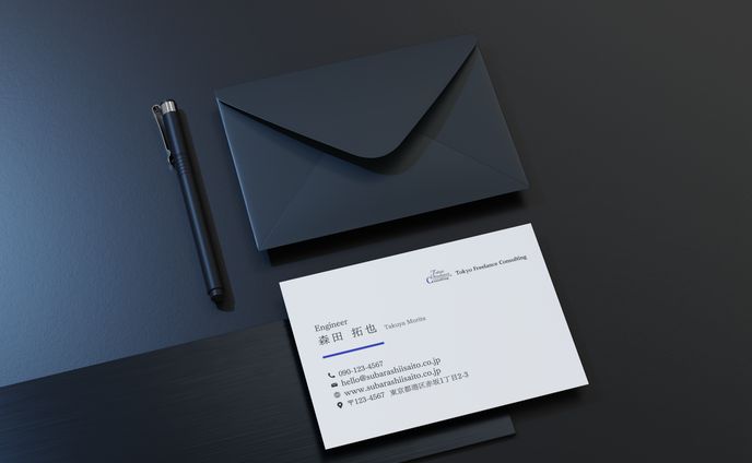 東フリコンサル ロゴデザイン及び名刺・ショップカードデザイン