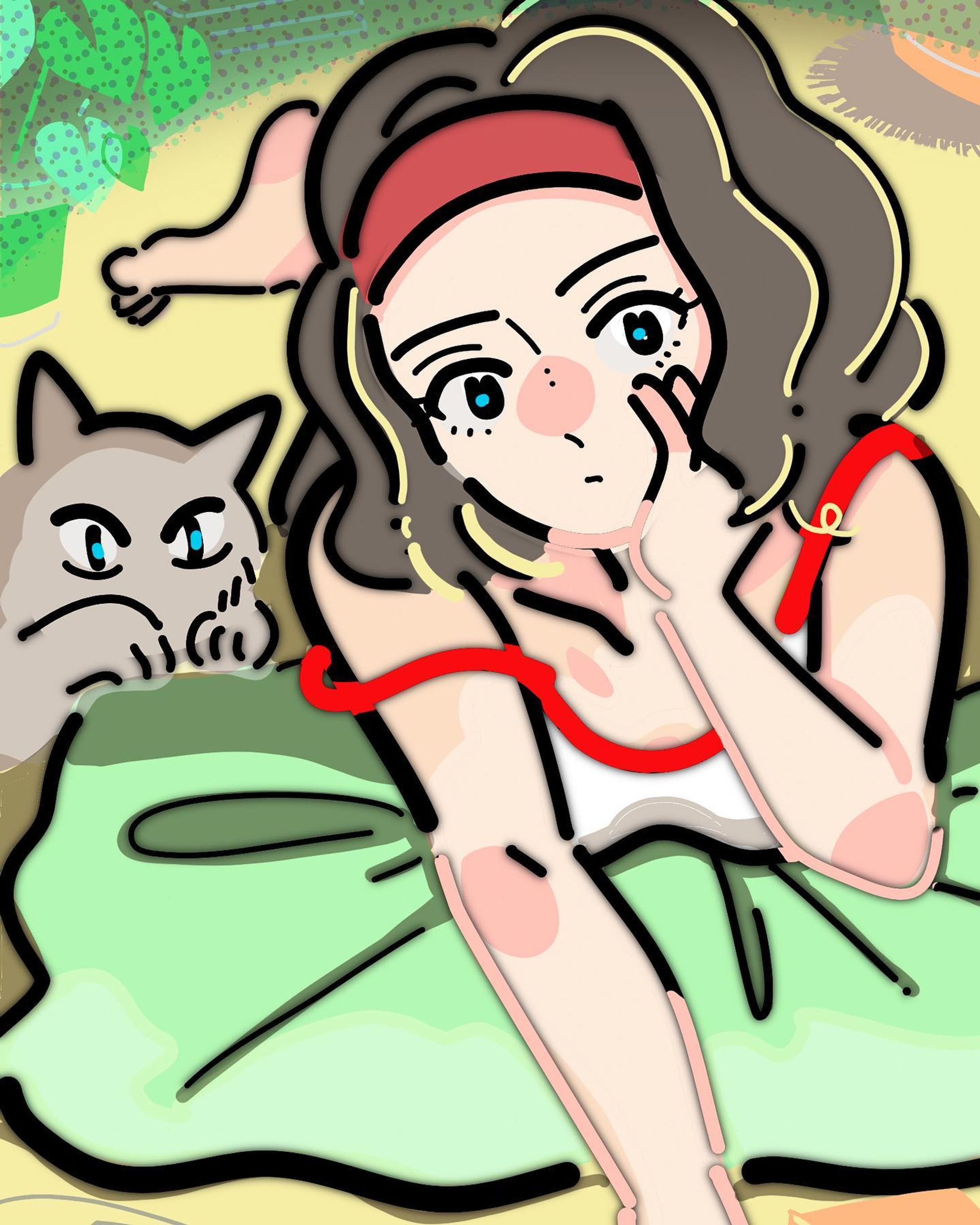 じっ…

 #イラスト
#イラストレーター
#イラストグラム#일러스트 #드로잉 #그림스타그램 #그림#그림일기 #손그림#illustrate #illustration #cuteillustration #dailycreating #art #cuteart #painting #paint #procreate #artwork #illust-1