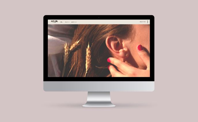 【webサイト】ネイルサロン「ASNAIL」（架空）
