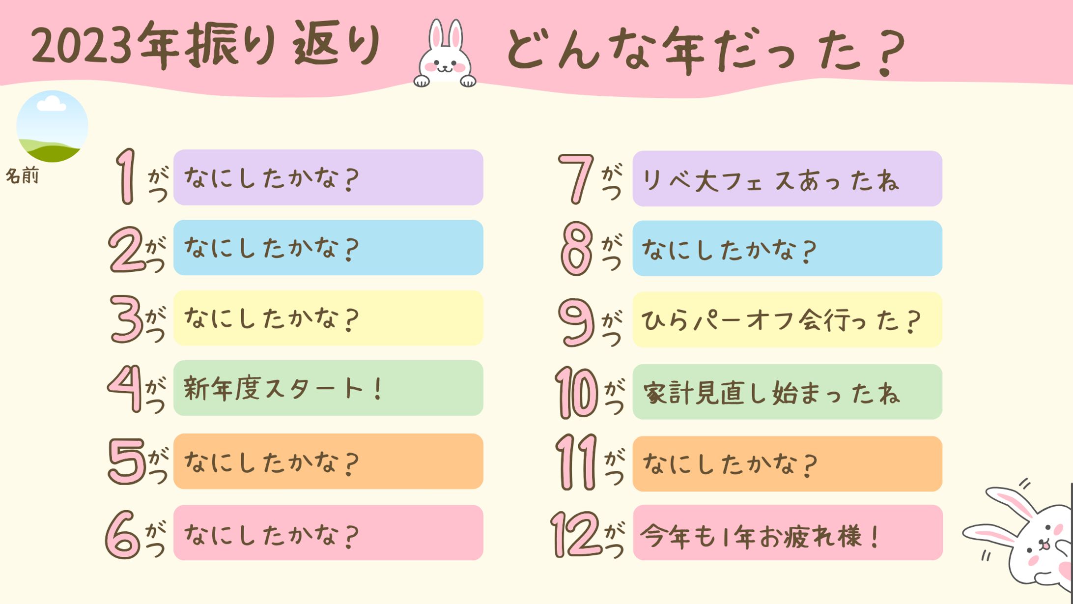 2023年振り返り＆2024年目標-1