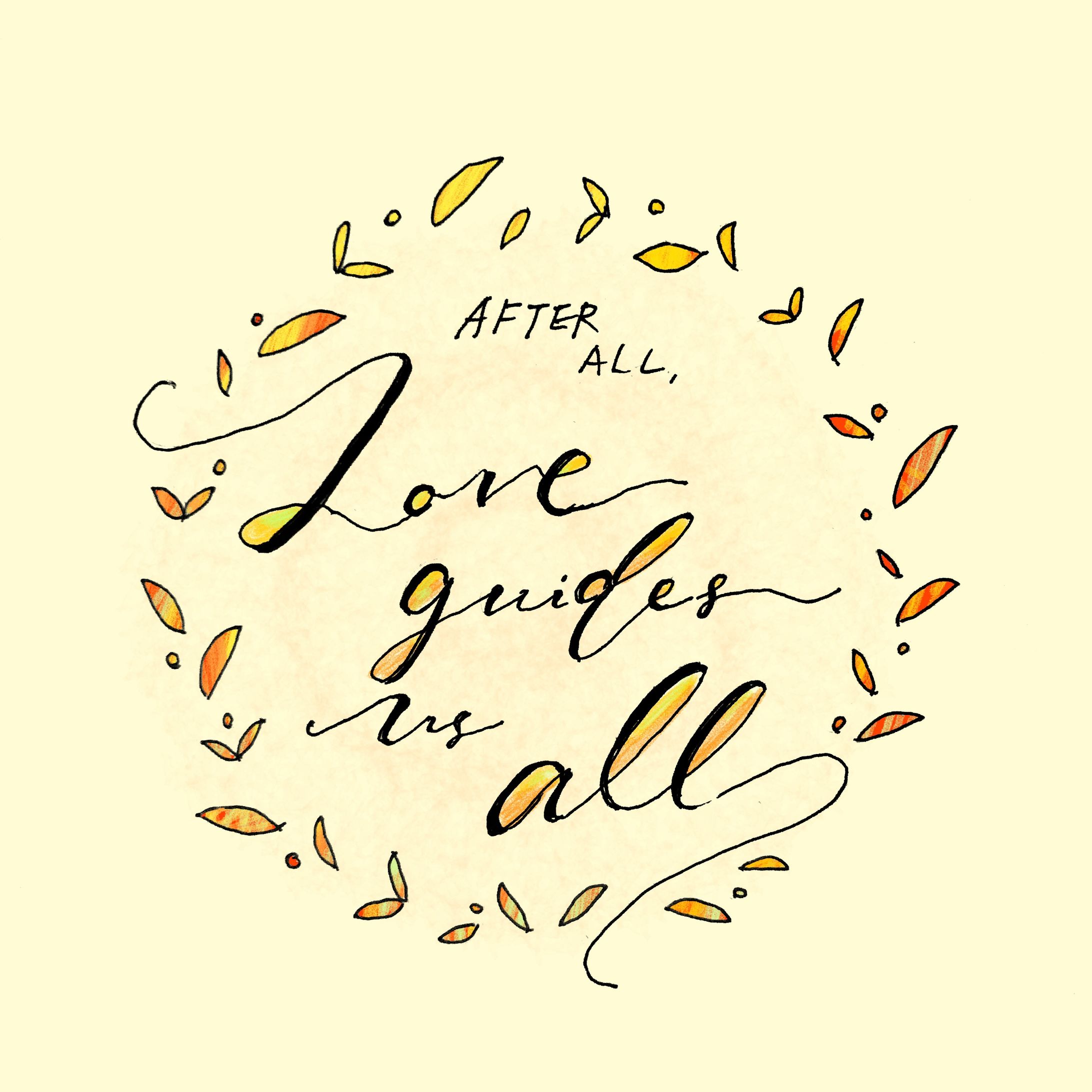 After all, love guides us all. (from Fujii Kaze)-1