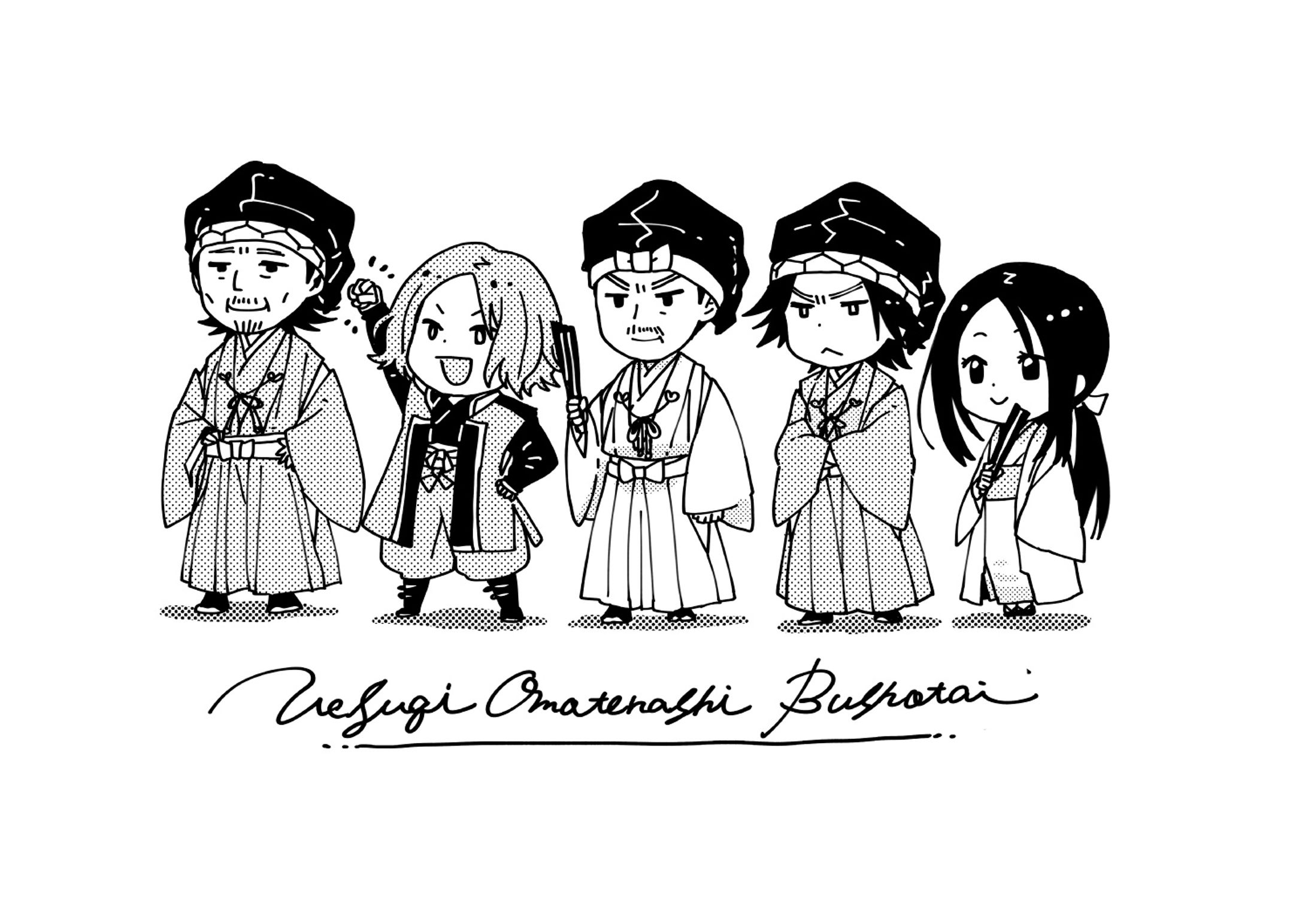 実在人物似顔絵-1