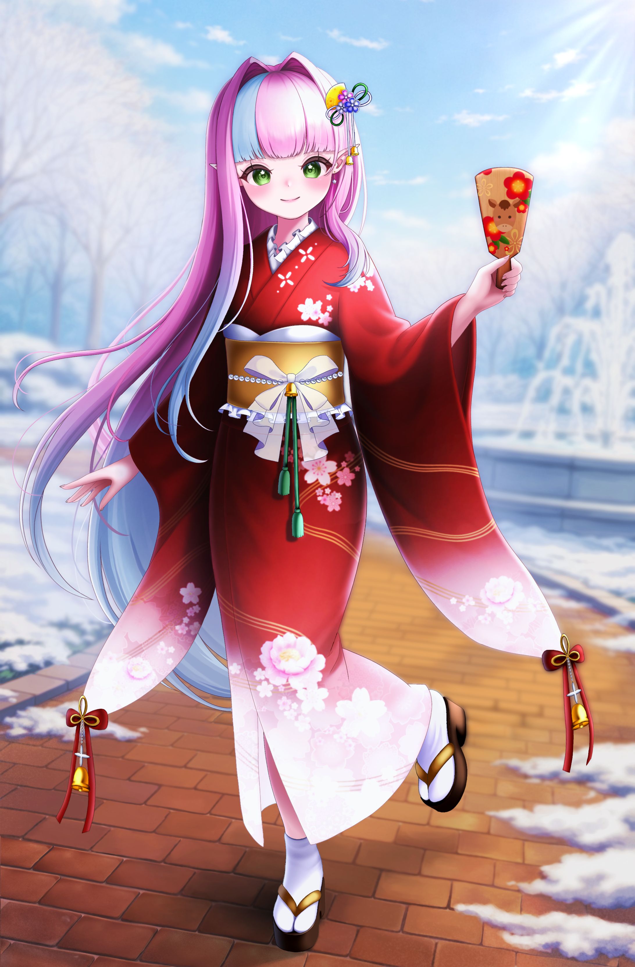 鈴音べる様  季節イラスト-1