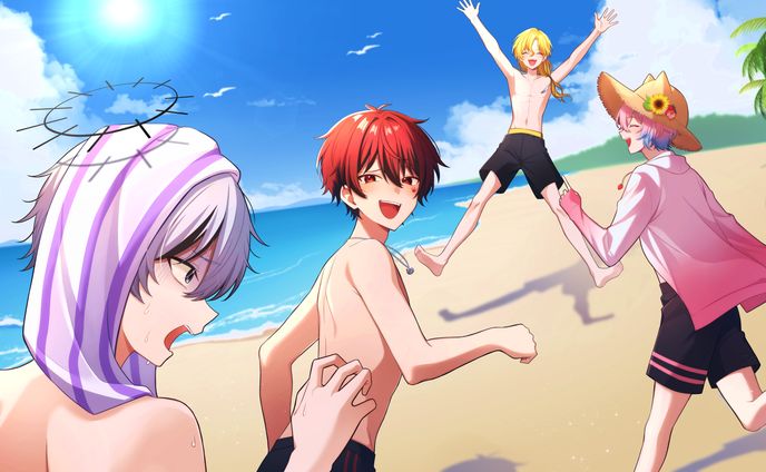 ウラセカ様/グッズ用イラスト