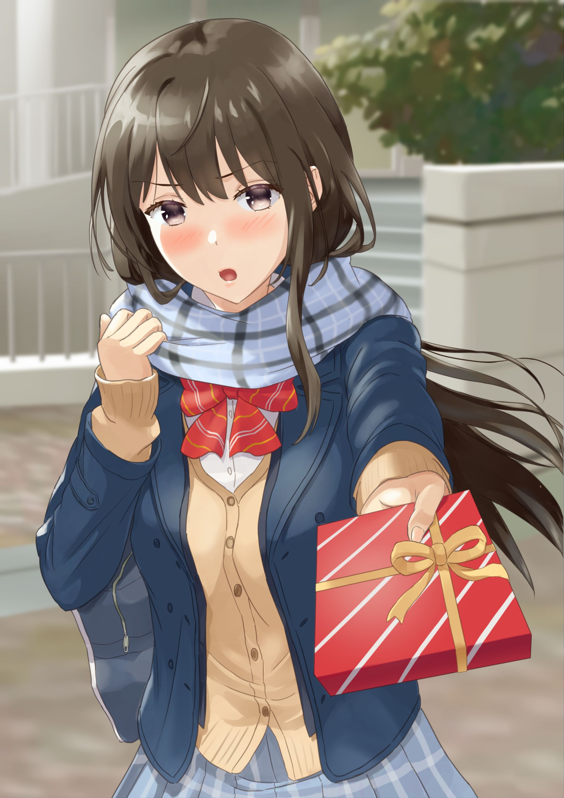 どうせ今年もチョコくれる人いないんでしょ。 …勘違いしないでね！-1