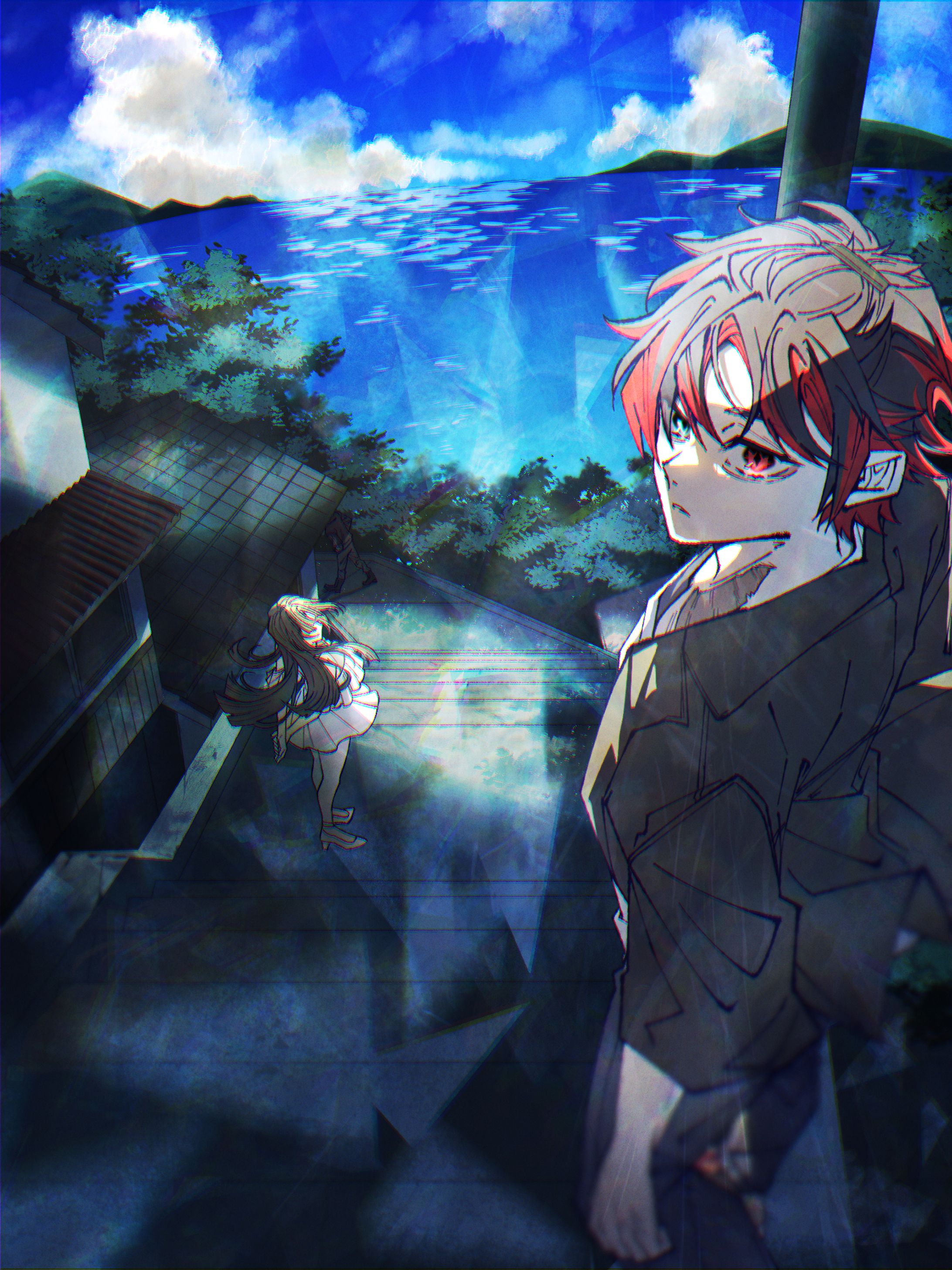 CoC6【サマーコードブルー】トレーラーイラスト-1