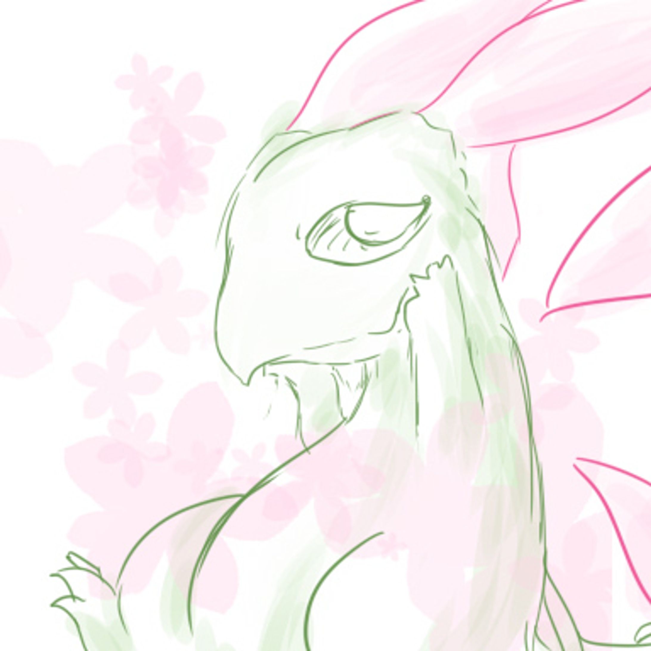 落書き・イラスト練習　2021年4月-1