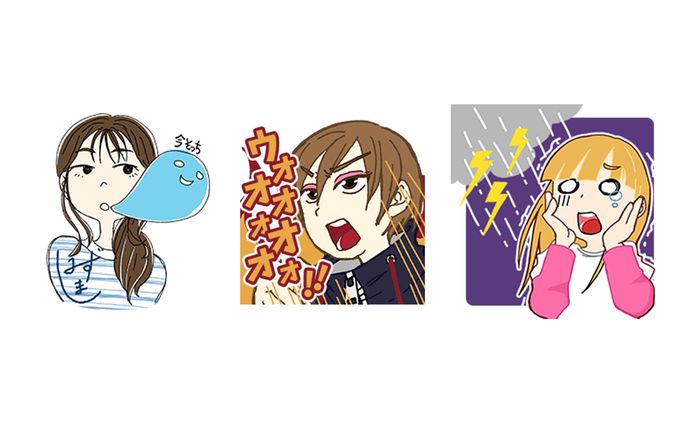 Radiotalk ユーザー番組オリジナルギフトイラスト