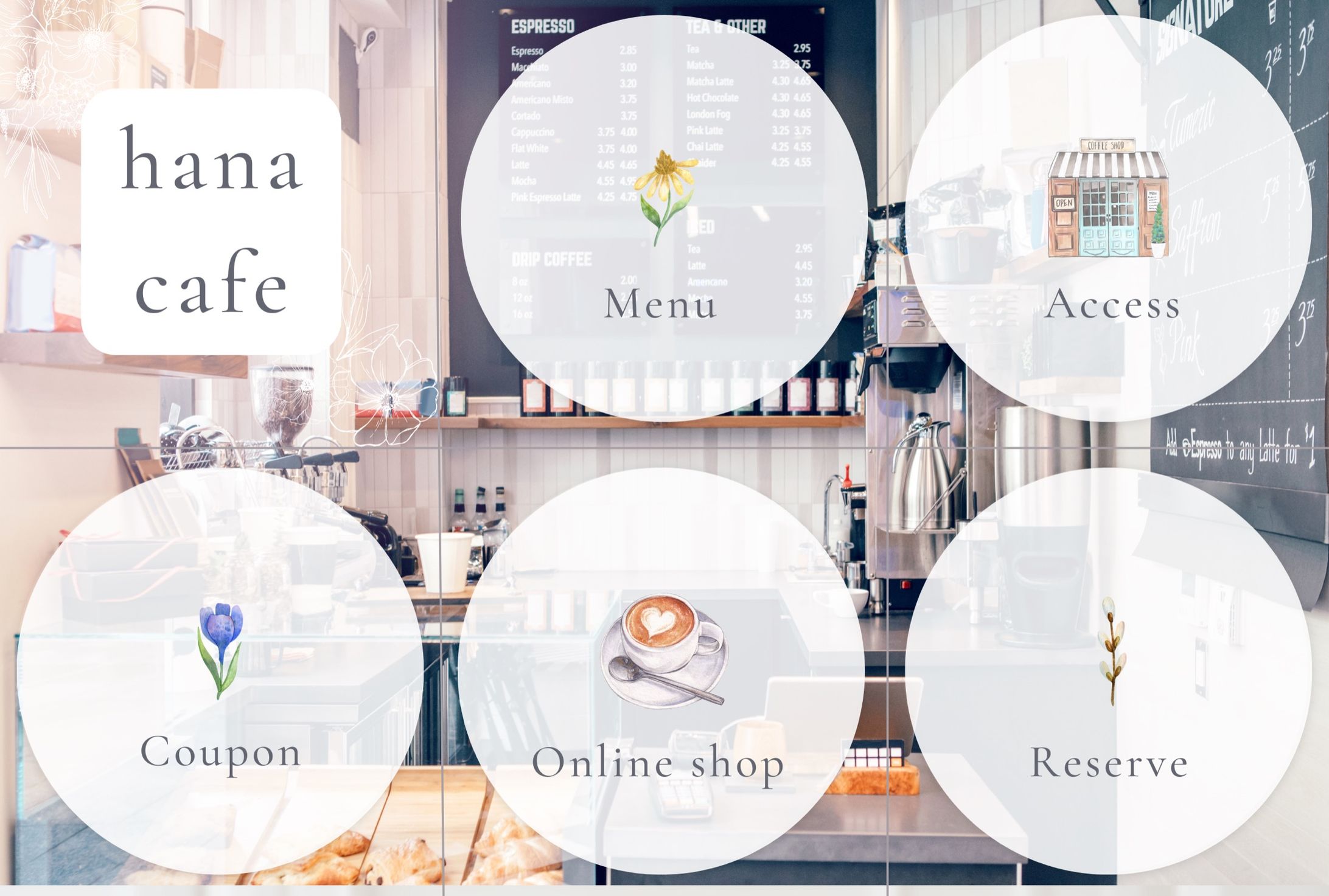 仮想カフェ　リッチメニュー-1