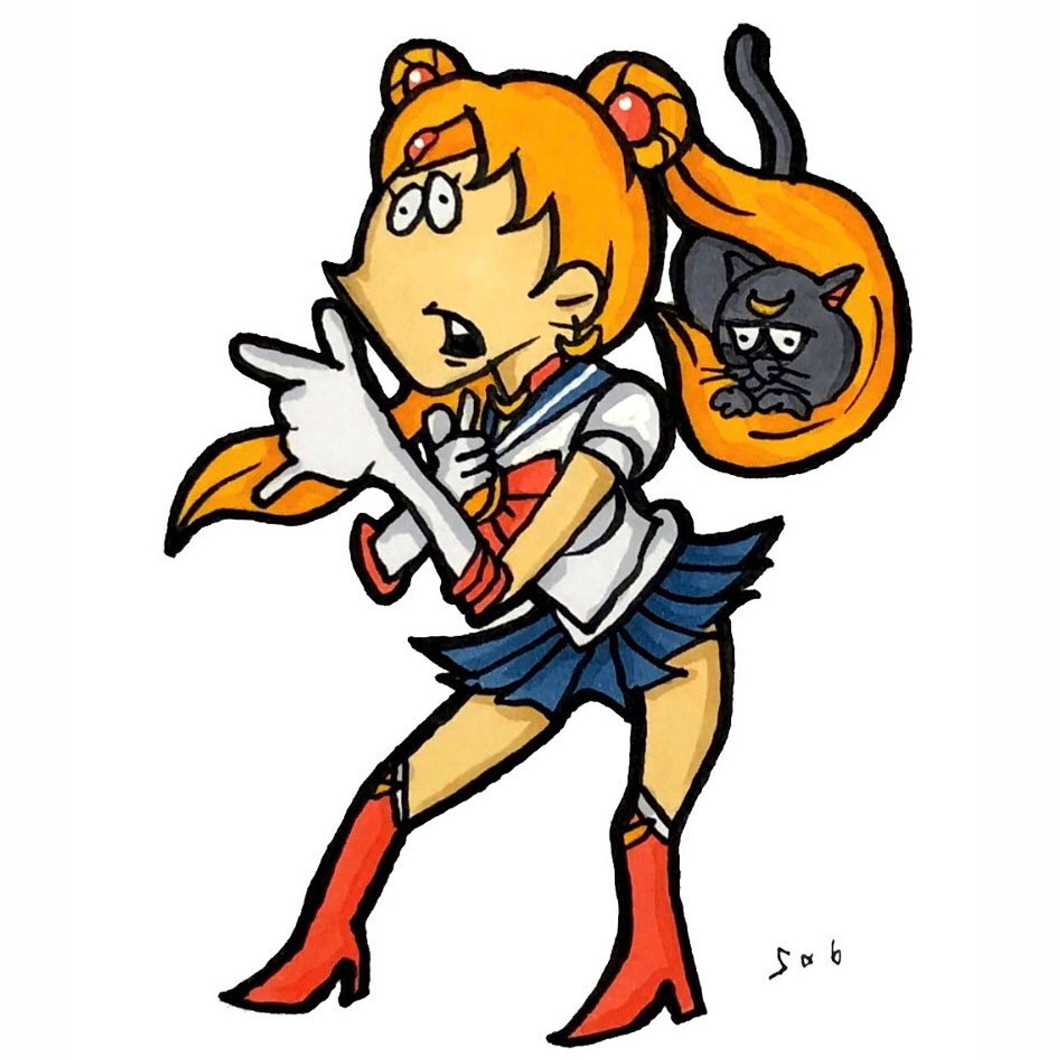 Sailor Moon
#drawing #illustration #art #artwork #cartoon #sailormoon #cat #イラスト #落書き #イラストレーター #絵 #アート #カートゥーン #女の子イラスト #ガールズイラスト #セーラームーン #猫 #猫イラスト #アニメ-1