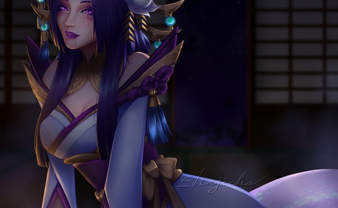 Spirit Blossom Cassiopeia Fanart