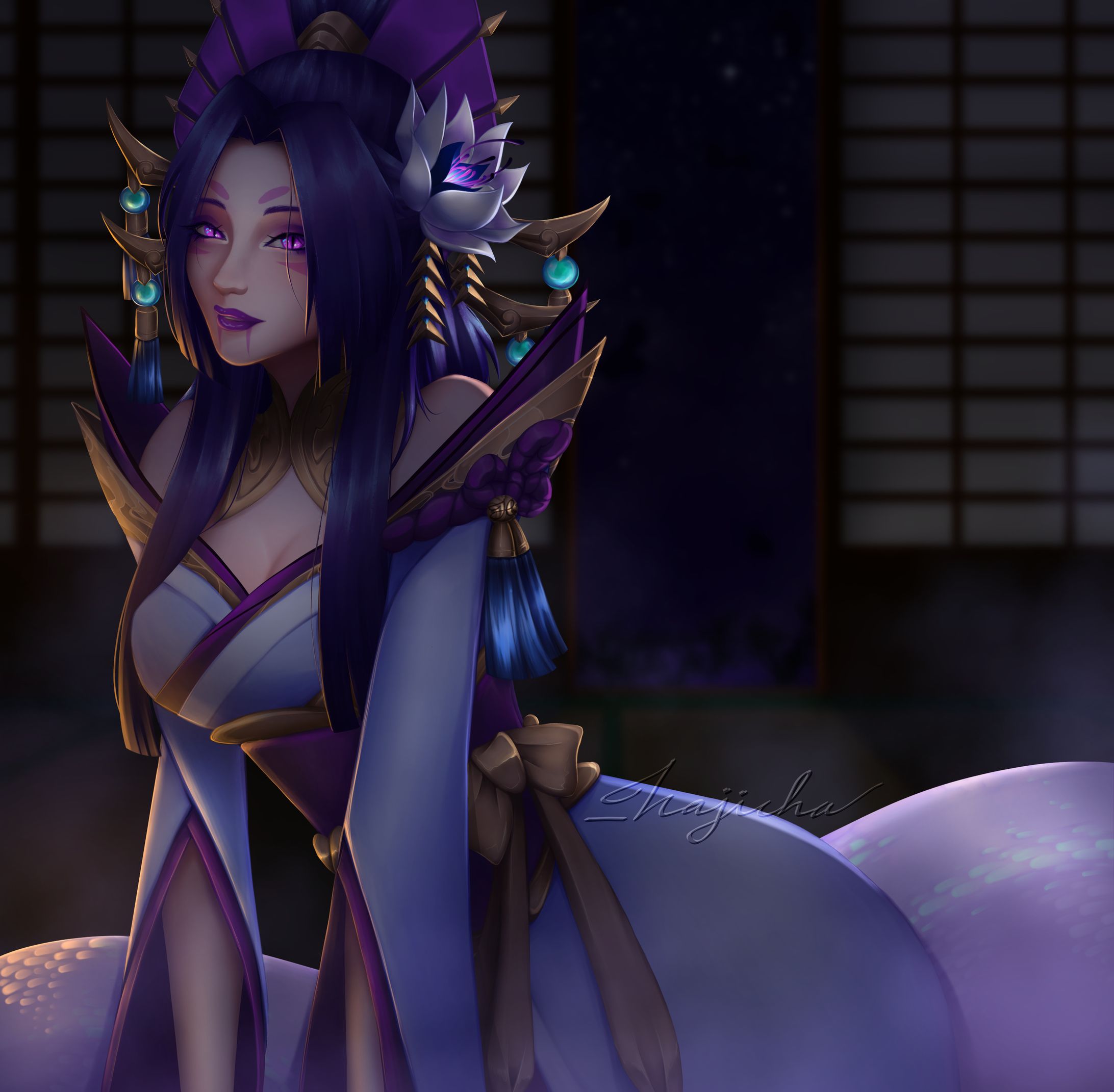 Spirit Blossom Cassiopeia Fanart-1
