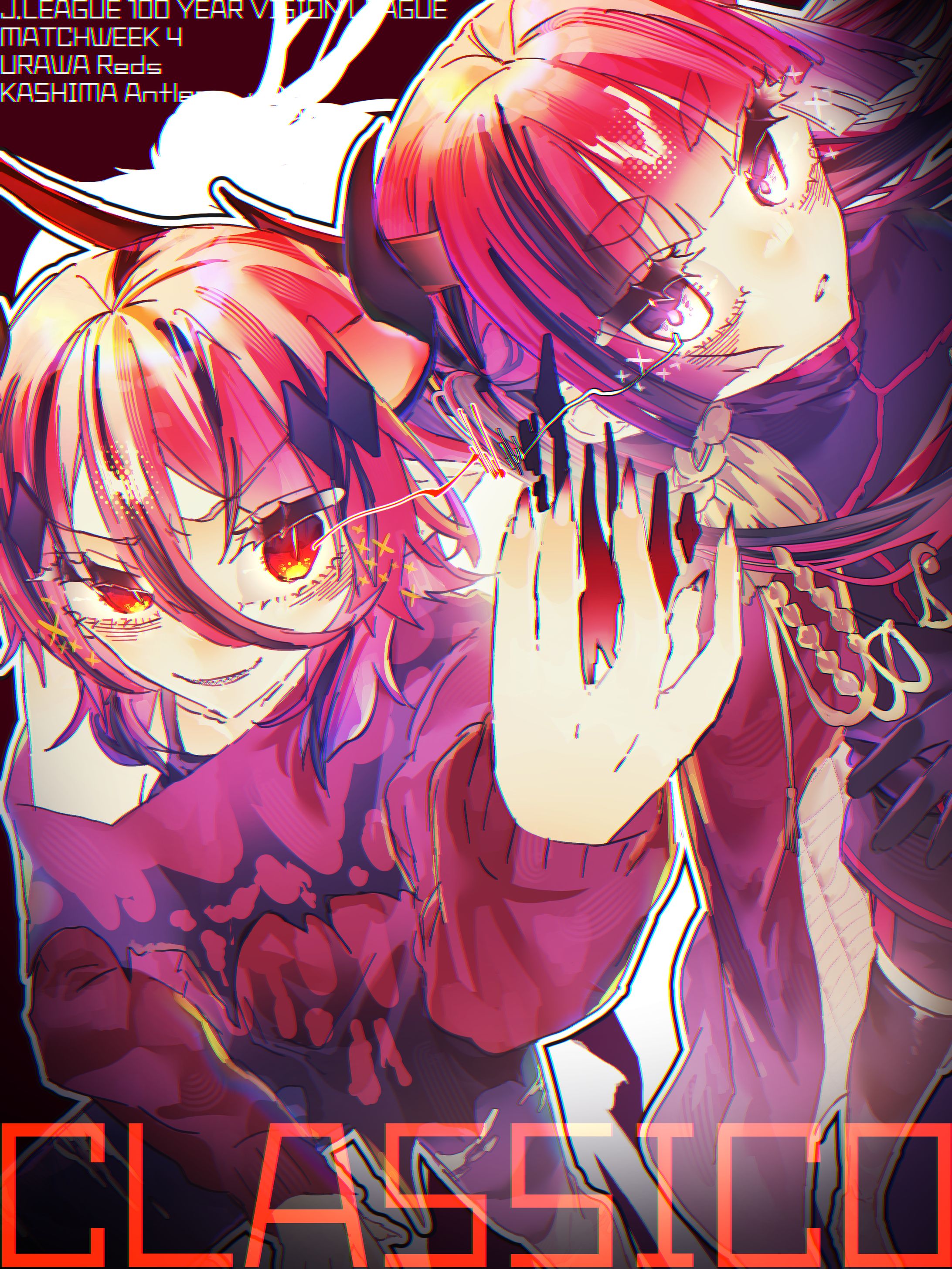 試合日イラスト【個人制作】-1