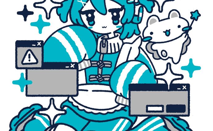 ステッカーイラスト【制作】