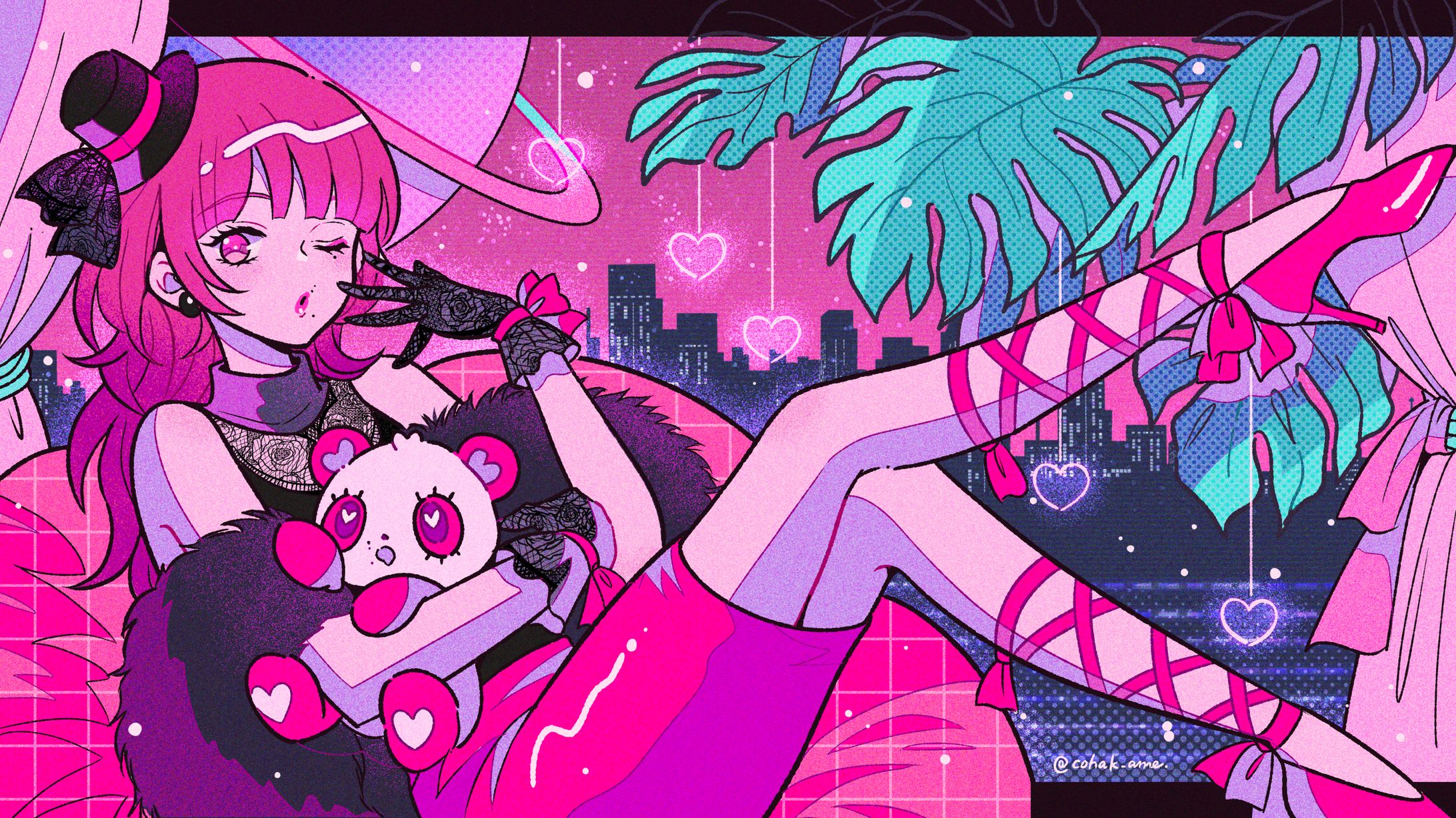 【お仕事】歌い手・mira様 イラスト制作-1