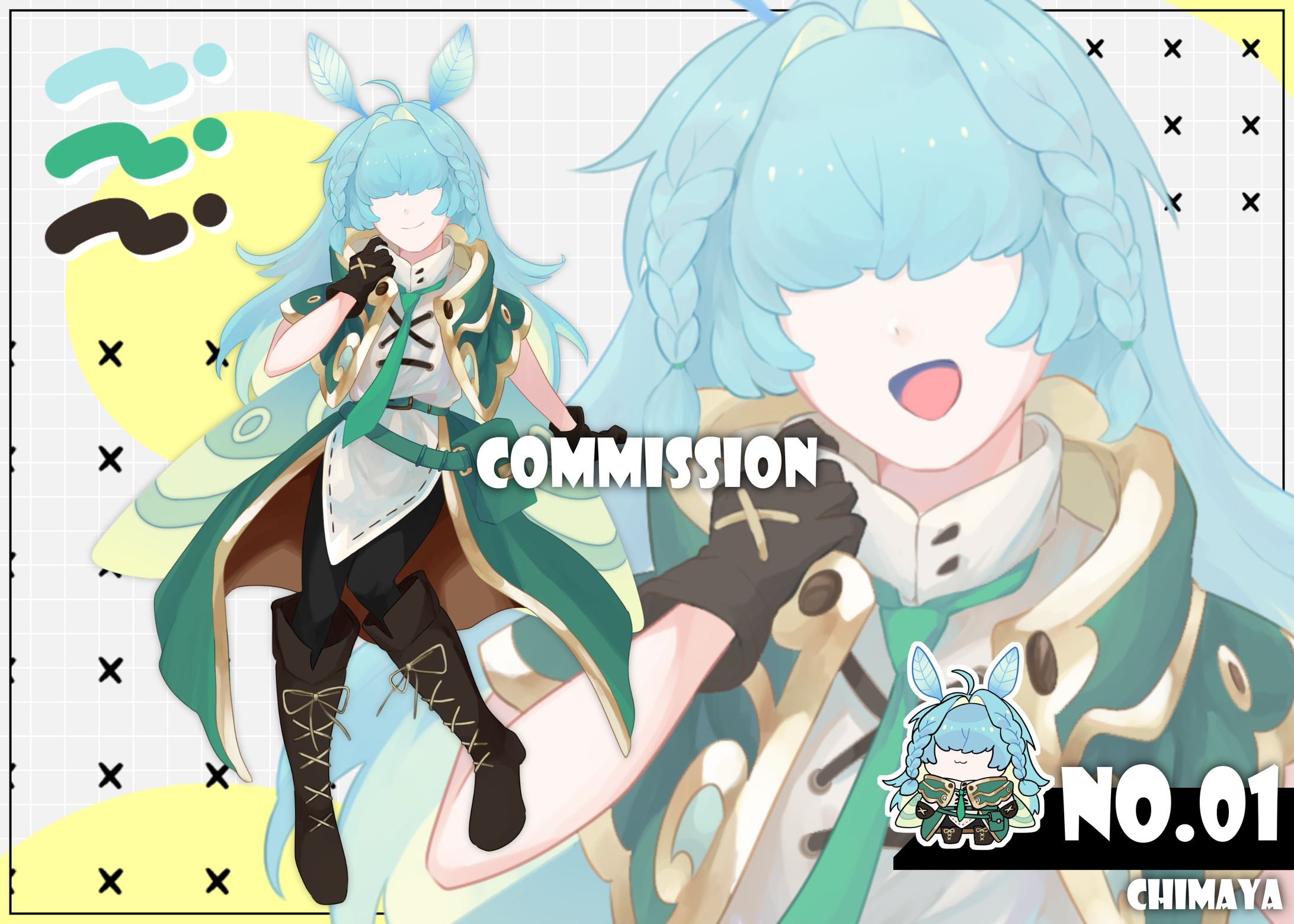 COMMISSION-02 立ち絵-1