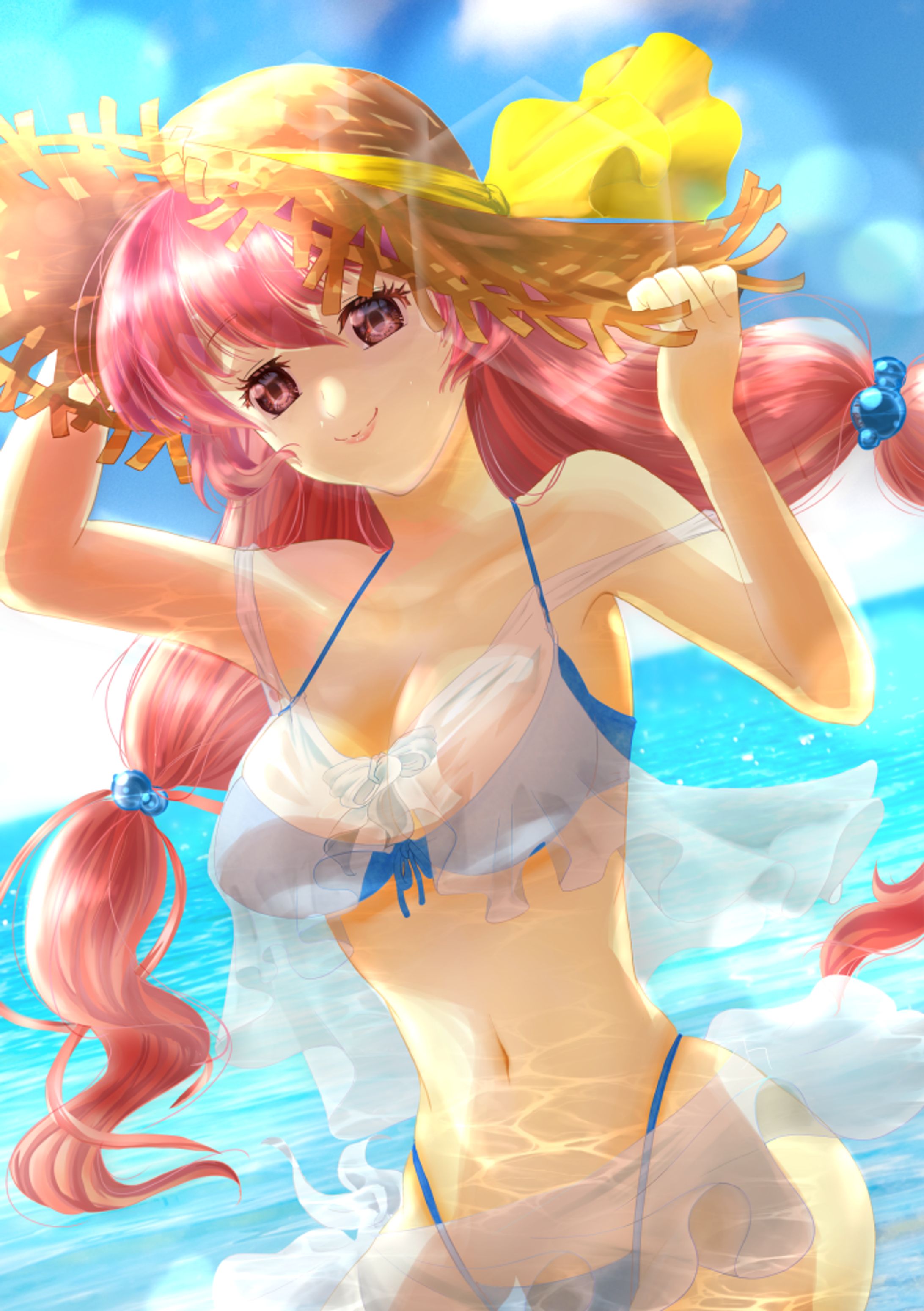 【サンプルイラスト】20230712 水着女子-1