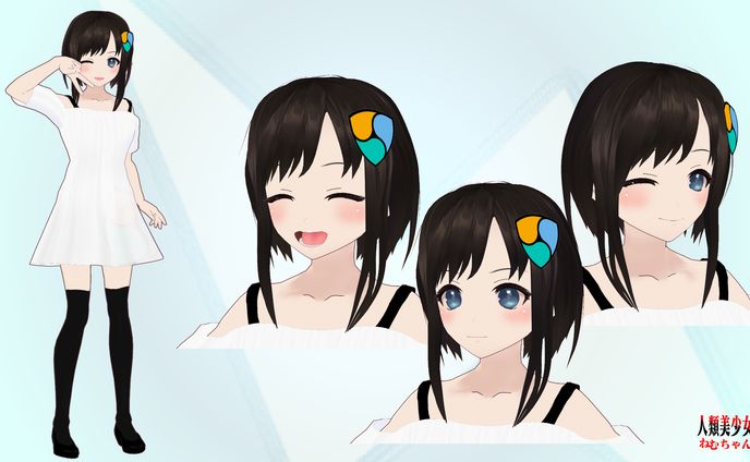 VIVEアンバサダーねむ【マイナル弐式】作成。