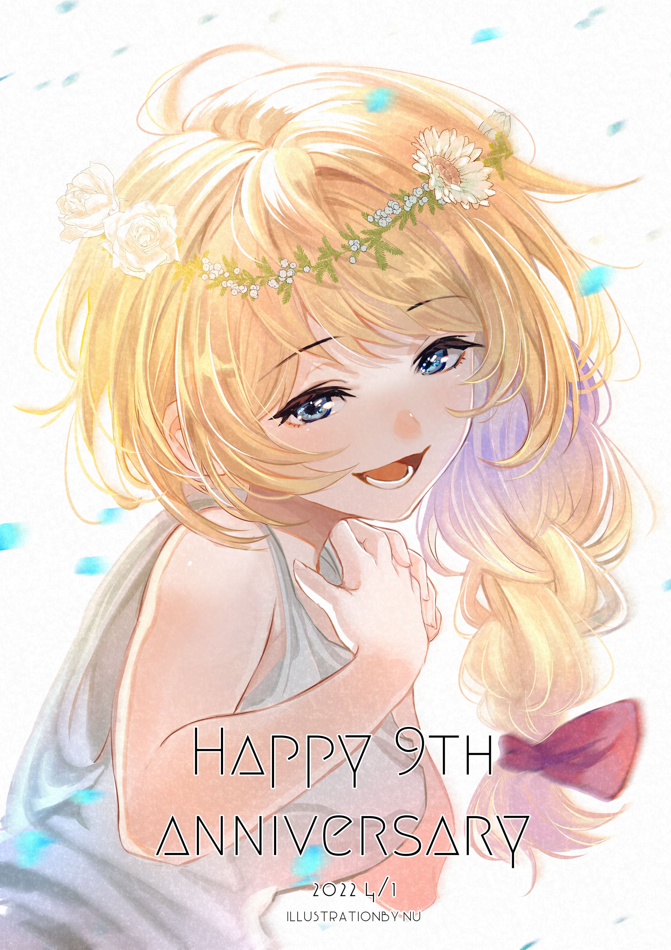 ラテン語たん　９周年イラスト-1