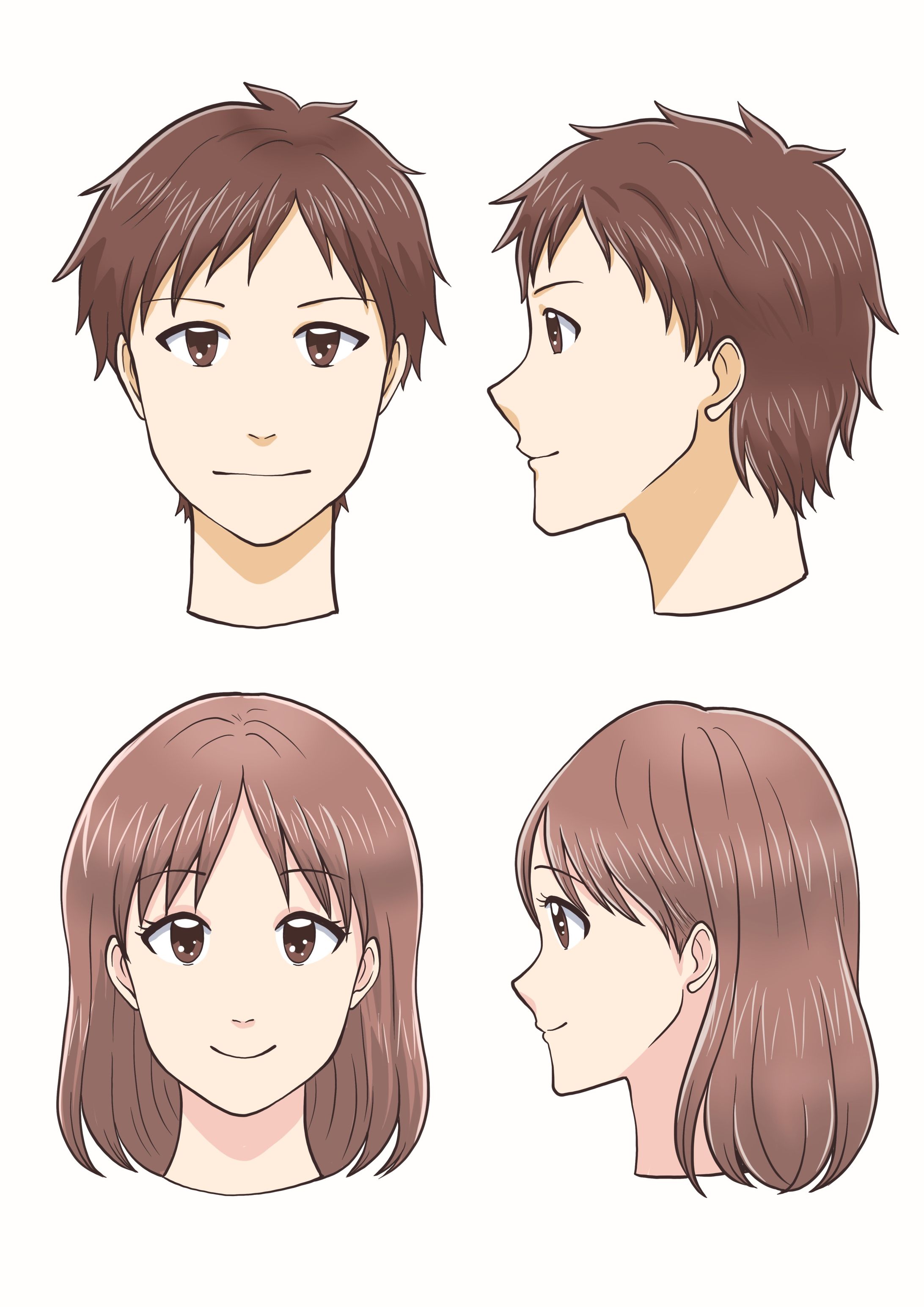 老若男女イラスト見本-1