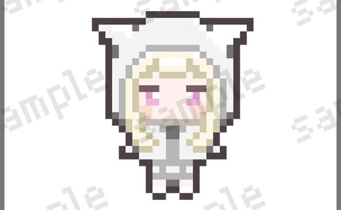 【お仕事実績】キャロル893様（ドット絵_とまともずく）