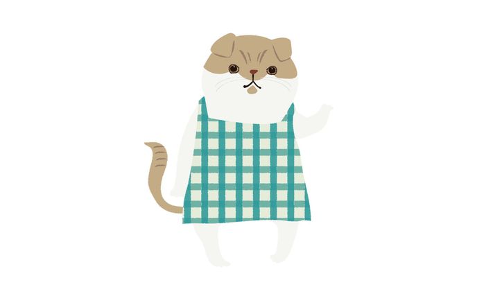 暮らし、キャラクターイラスト