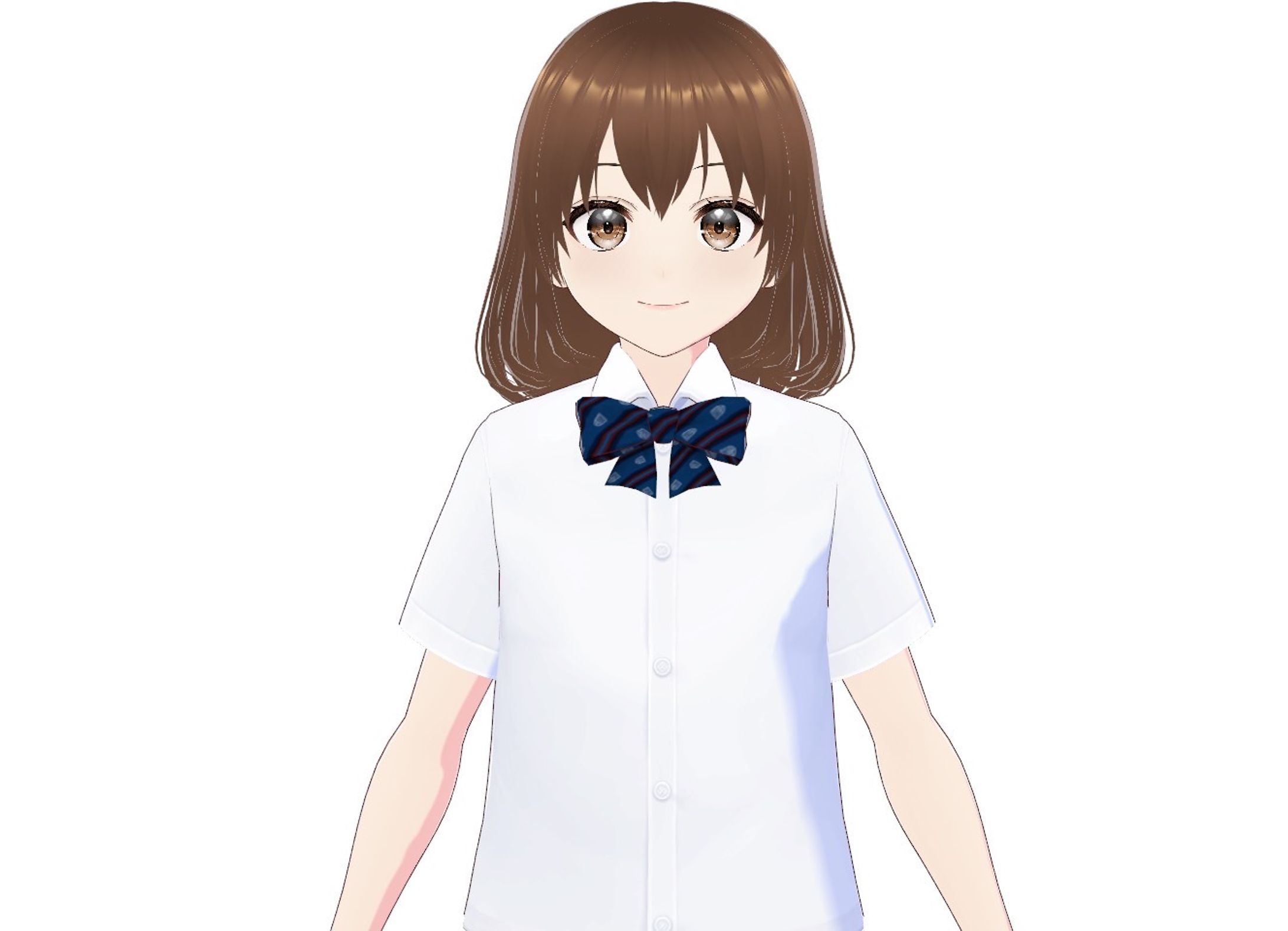 女の子の3Dモデル-1