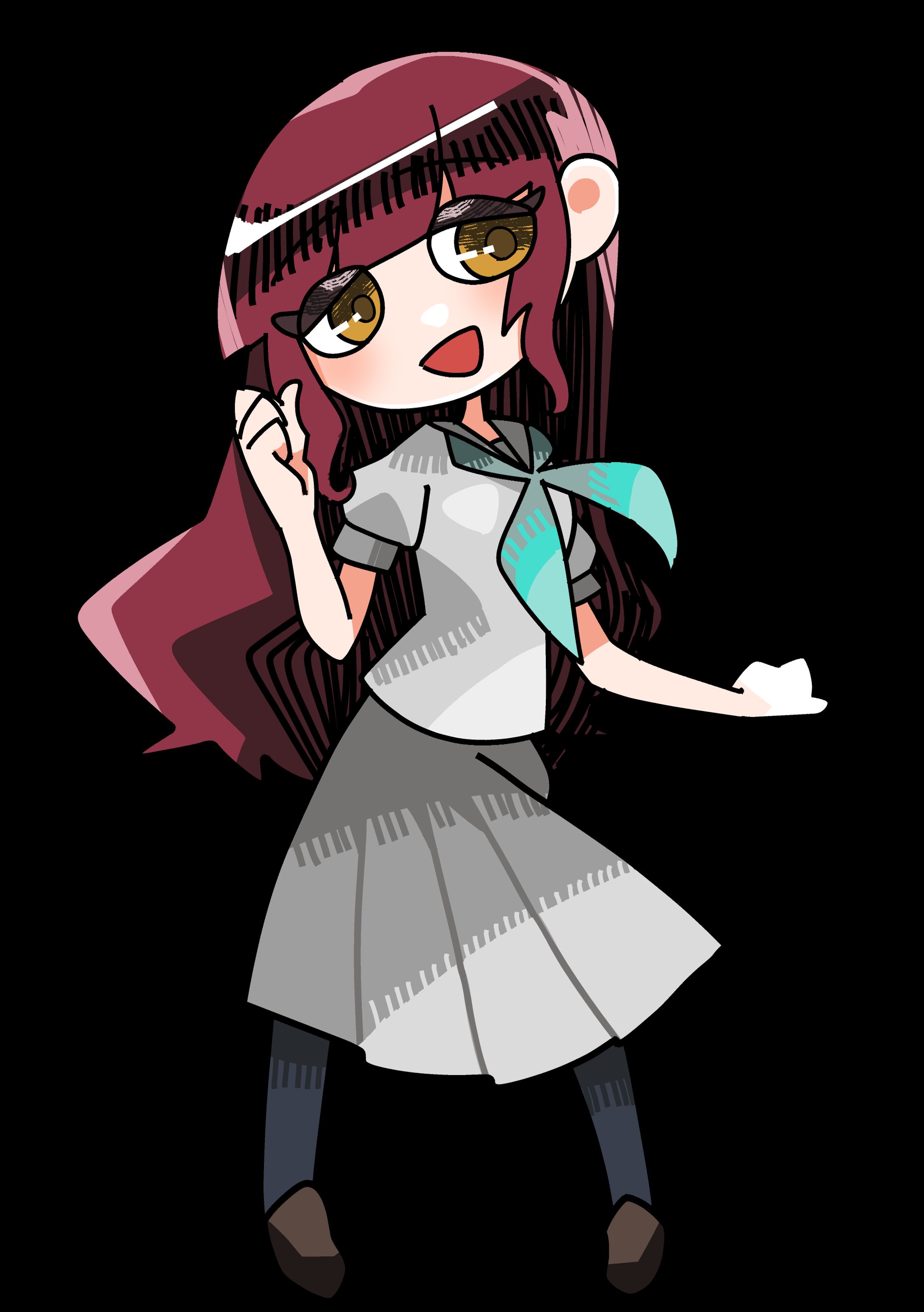 紅音ひびき様カートゥーン風-1