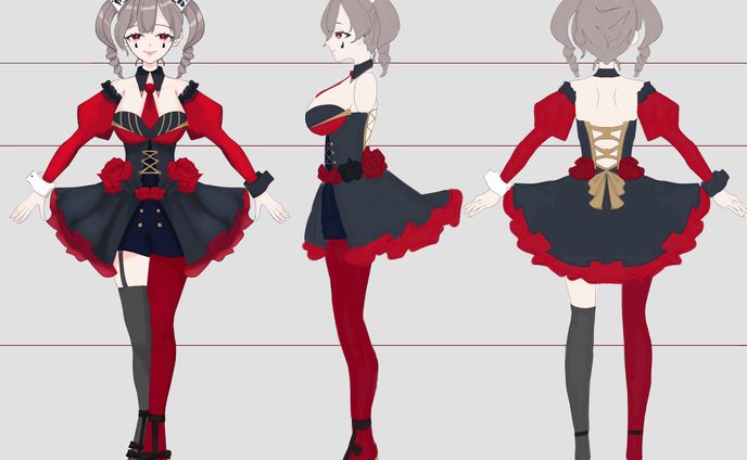 バナー制作、3d modeling