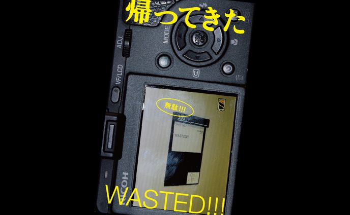 帰ってきたWASTED!!! - flyer
