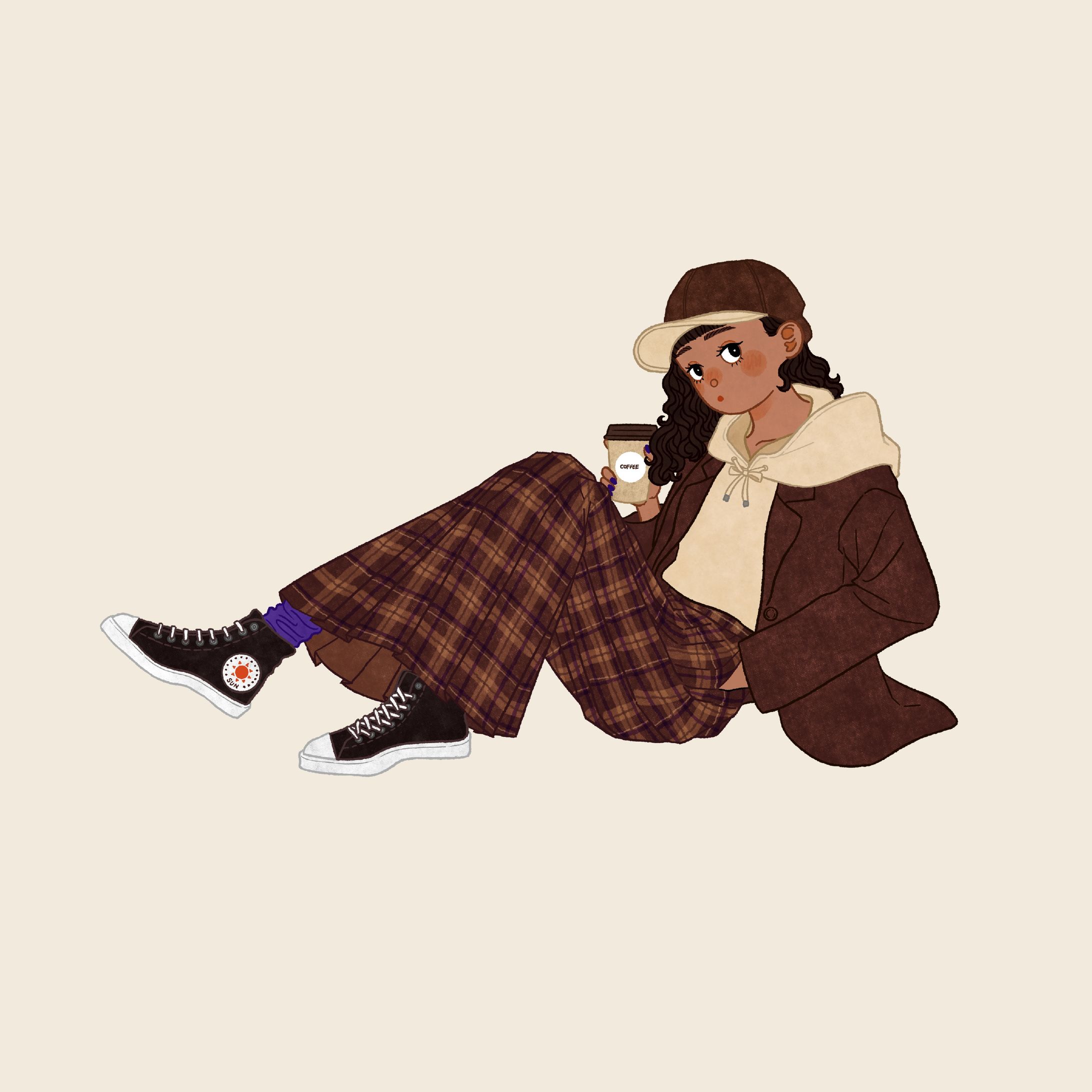 【ミニ個展】展示イラスト-1