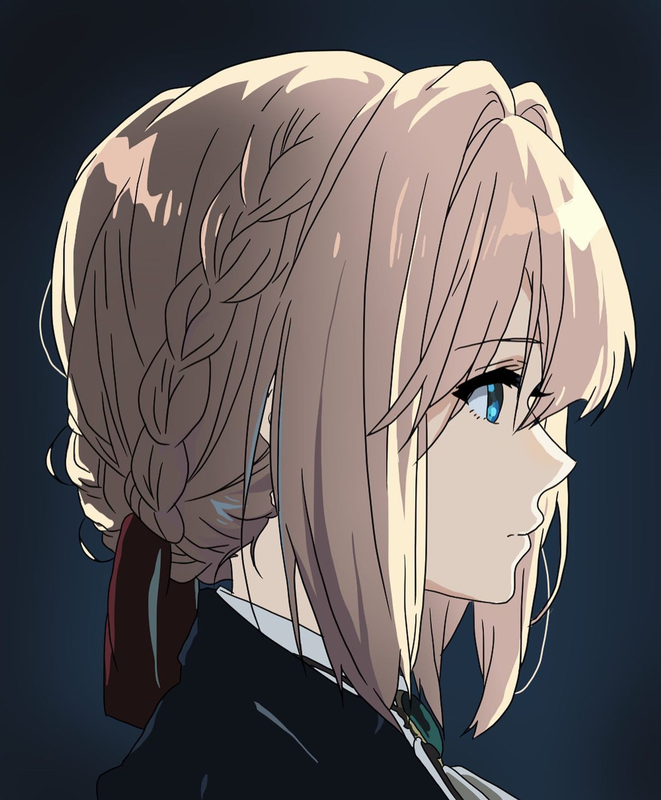 ヴァイオレット・エヴァーガーデンの模写絵
#ヴァイオレット・エヴァーガーデン
#イラスト
#模写絵 
#イラストレーション-1