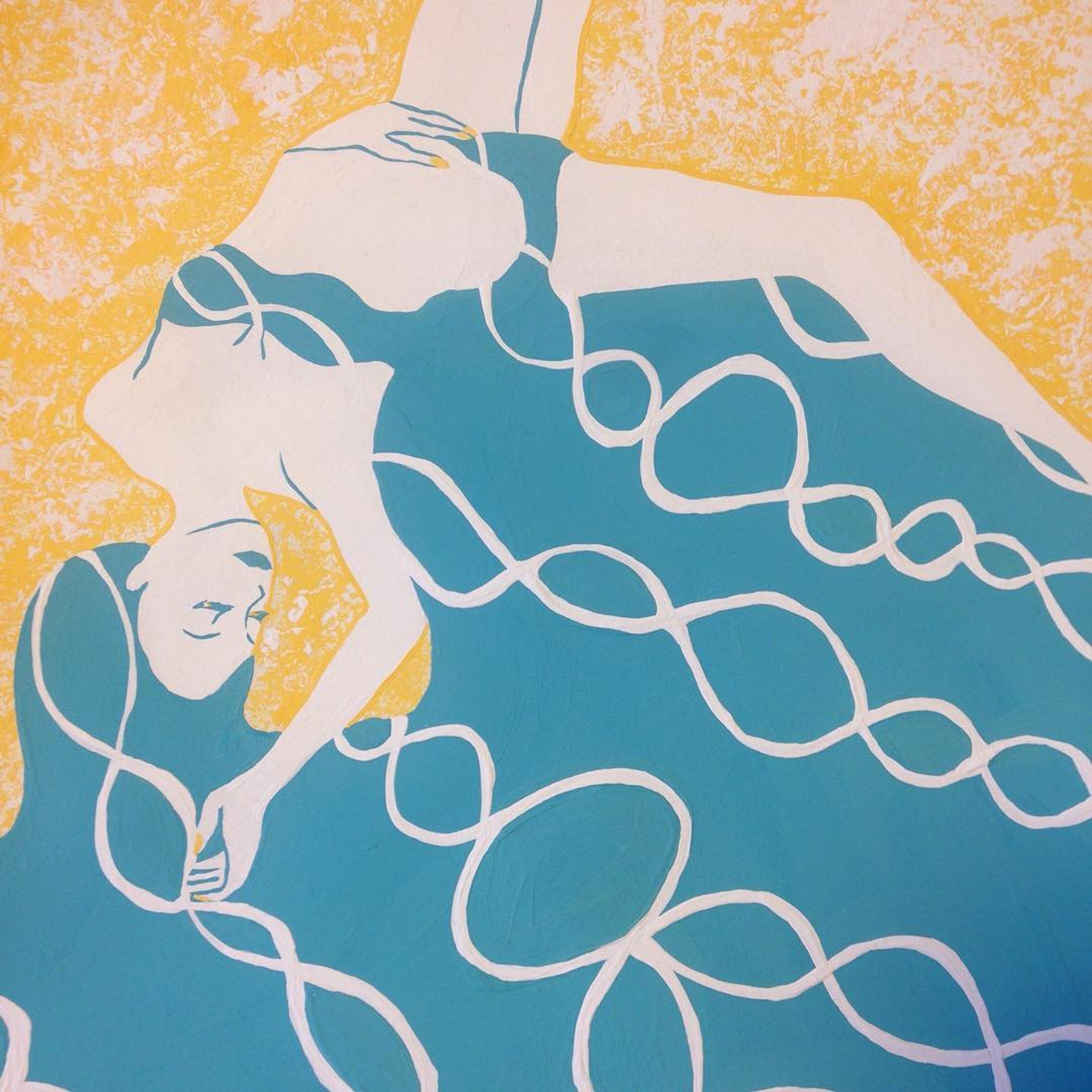 #talassa #music #sea #seaside #beach #mermaid #female #summer #model #illustration #art #petrolz #magazine #アート #イラスト #イラストレーター #海 #ビーチ #水着 #美術館 #青 #透明 #人魚 #london #tokyo-1