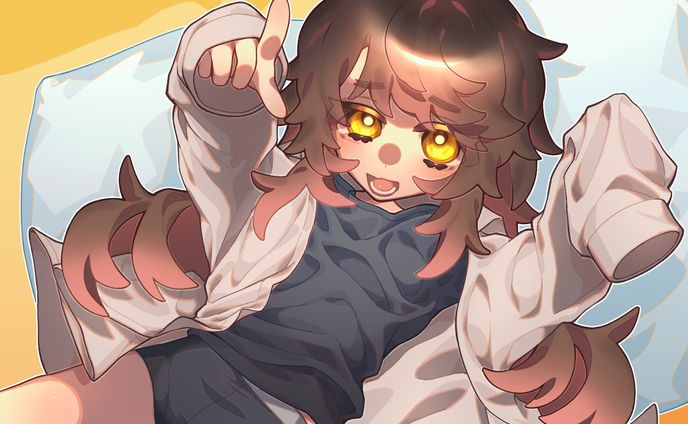 Skeb納品　少女ｲﾗｽﾄ